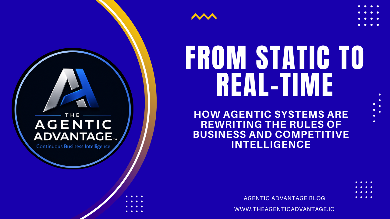 From Static to Real-time Business and Competitor Intelligence